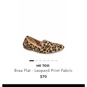 Me too, Brea, flat leopard print fabric size 8.5M
